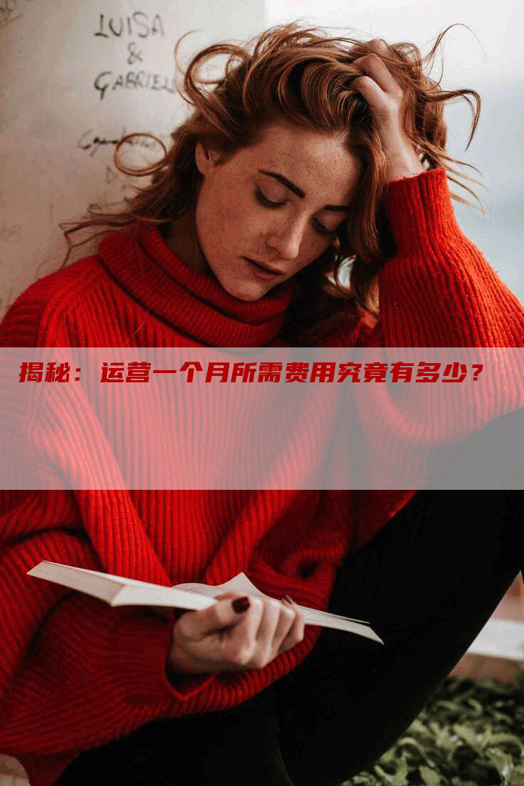 揭秘：运营一个月所需费用究竟有多少？