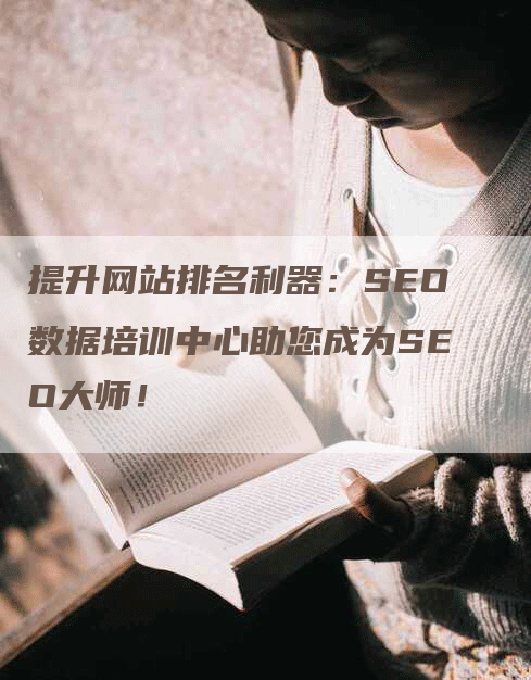 提升网站排名利器：SEO数据培训中心助您成为SEO大师！