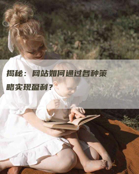 揭秘：网站如何通过各种策略实现盈利？